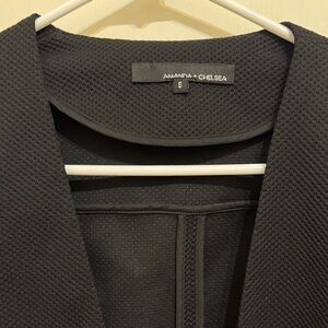 Amanda & Chelsea Textured Black Jacket